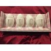 Rae Dunn EASTER Egg Cups Set of 4 Artisan Collection “PEEP” EGG CUPS