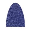 Pfeilauflage aus Leder blau/stabiles Rochenleder/selbstklebend/Stigray Polished
