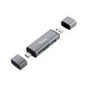 Equip Card Reader USB 3.0 HUB OTG SB-C & USB-A SD/MicroSD