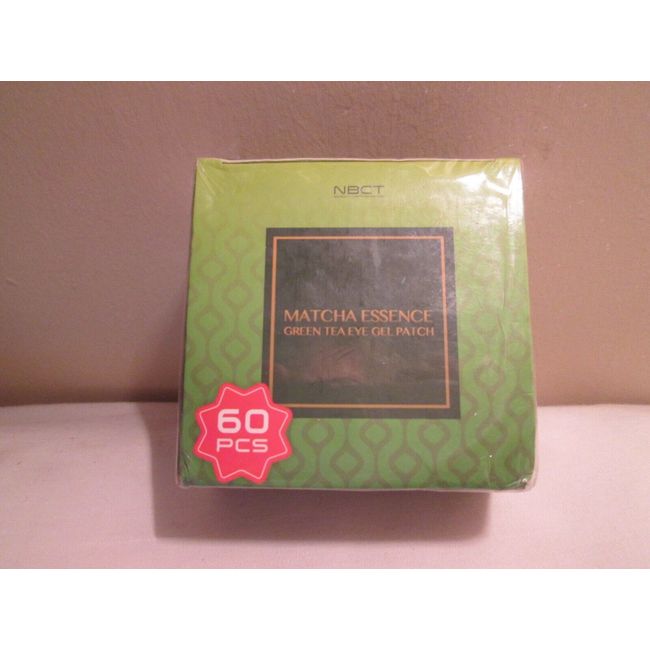 NBCT Marcha Essence Green Tea Eye Gel Patches  -  60 pieces