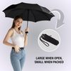 Knirps T.020 Small Manual Pocket Umbrella Black