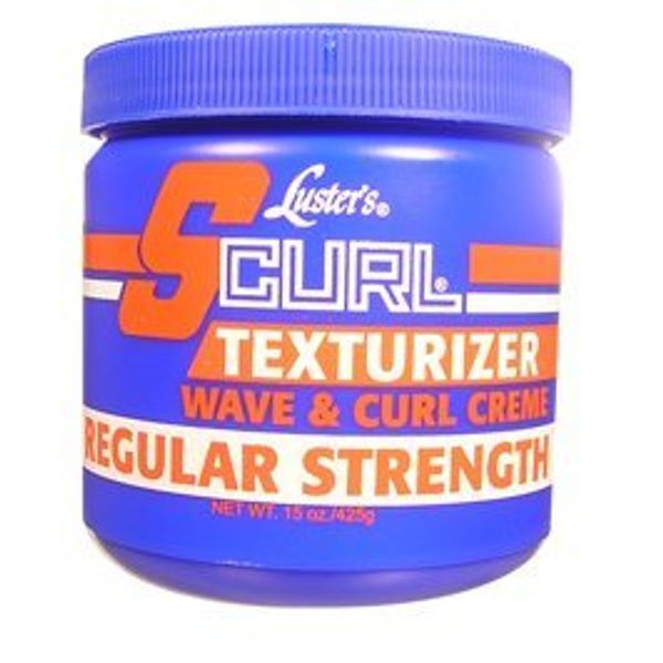 LUSTER'S S-CURL Texturizer Wave & Curl Crème Regular 15oz/425g
