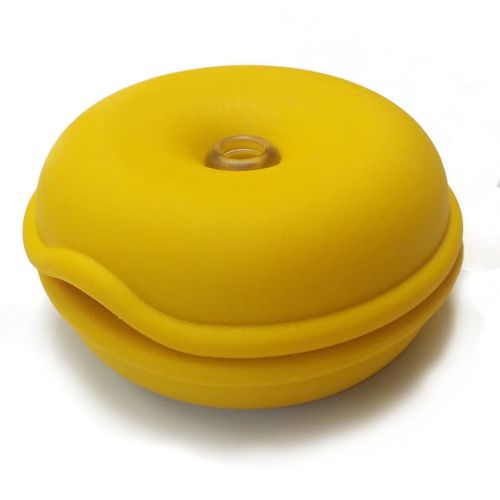 Electriduct Large Cable Turtle Desk Organizer for Hiding & Organizing Cords & Wires Found in Homes & Office - Best Use for Computer Stations, Gaming & Entertainment Centers - Dark Yellow