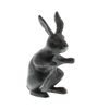 HomArt Curious Rabbit - Cast Iron Hare (Antique Black)