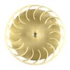 OEM GE WE16X10007 Dryer Wheel Blower Asm