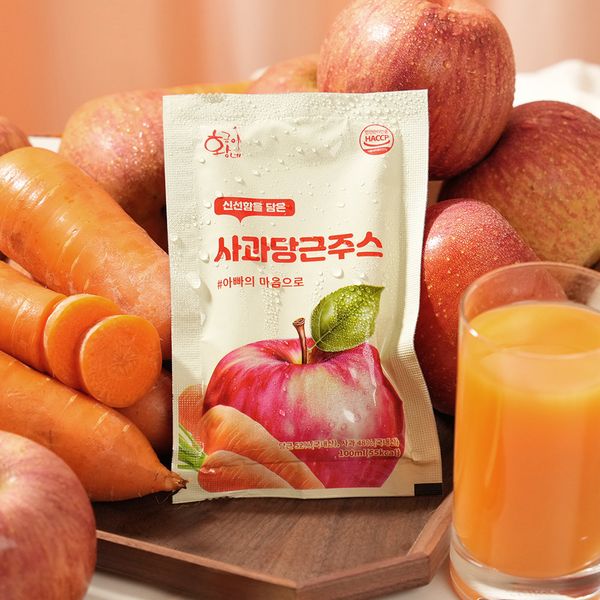 Golden Apple Apple Carrot Juice 3 boxes (90 packs)