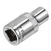 Sourcingmap 2 Pcs 1/4-Inch Drive 5.5mm 6-Point Shallow Socket, Metric, Cr-V