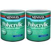 Minwax 622224444 Polycrylic Protective Finish, 1 Quart, Matte 2 Pack