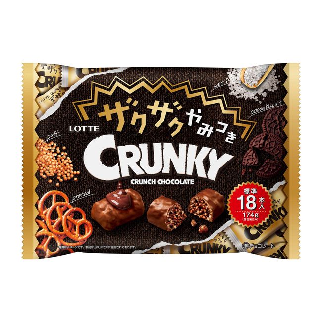 Lotte Zakzaku Addictive Cranky Share Pack, 6.1 oz (174 g)