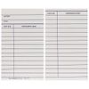 The Library Store Book Cards Medium Weight 100 per Package