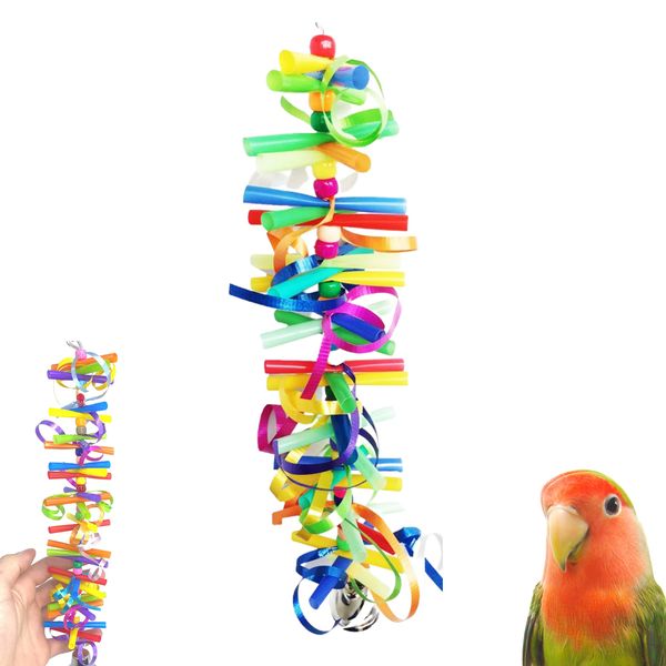 Bonka Bird Toys 1917 Party Small Medium Bird Toy Parrot cage Craft Toys Cages Cockatiel Budgie Lovebird