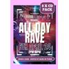 Amnesia House - All Day Rave - April 2024 - DNB - Cd Pack