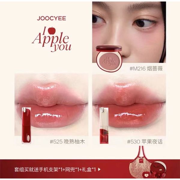 Joocyee Lipstick Blusher Limited Makeup Gift Box Christmas Series