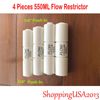 4 X 550ML CC Flow Restrictor Quick Connect Push In Water Filter RO System