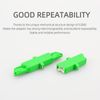 ANPTAIKE E2000 APC/UPC Simplex Fiber Optic Adapter E2000 Fiber Optic Coupler Fiber Flange Connector E2000 APC 6pcs