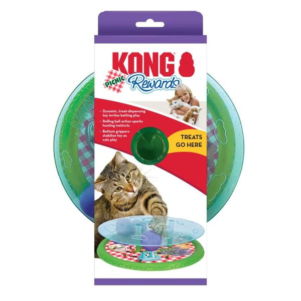 KONG Rewards Picnic Cat Treat Dispenser