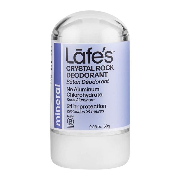 Lafe's Crystal Rock Stick Deodorant, Mini