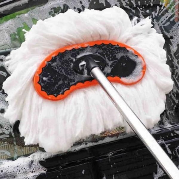 [RGL98N42]D24 TKB Hair Length Adjustable Long Car Wash Brush Self-wash