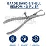 BAADE Band & Shell Removing Pliers - Dental Orthodontic Instruments German Grade