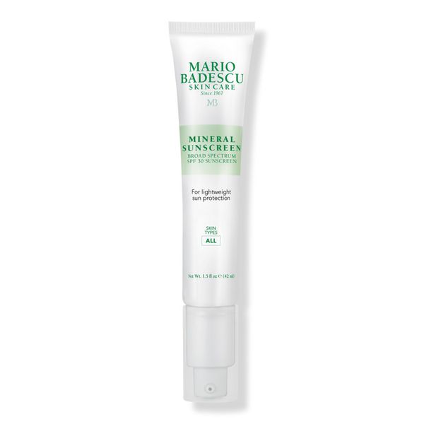 Mario Badescu Skin Care Mineral Sunscreen Broad Spectrum SPF 30 All Skin Types