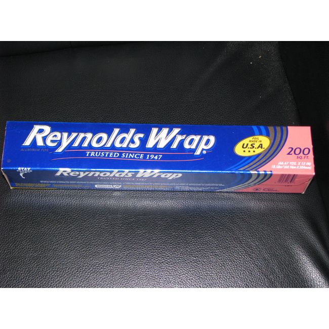  Reynolds Wrap Aluminum Foil, 200 Square Feet : Sports & Outdoors