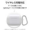 Elecom AVA-AP2UC2CR Soft Case Compatible with AirPods Pro (2019 Released Model), Clear with Carabiner