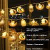 Vcumter Ramadan Decorations Ramadan String Lights, Eid Mubarak Decorations Ramadan Eid String Light Ramadan Decorations for Home Eid Decoration