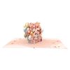 Liif 25th birthday card - pink
