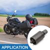 A ABSOPRO Motorcycle Remove Tool 27mm Magneto Flywheel Puller Metal Dark Gray