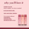 Burts Bees 100% Natural Tinted Lip Balm, Red Dahlia with Shea Butter & Botanical Waxes 1 Tube