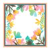 Sizzix Layered Stencils-Botanical Border, White, One Size