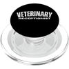 Veterinary Receptionist Vet Tech Fun Veterinarian Assistant PopSockets PopGrip for MagSafe