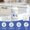 Magnesium Supplement Complex 420mg - High Absorption with Vitamins B6 120 Caps