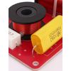 Fasizi 2Pcs 130W 2-Way Speaker System Audio Crossover Filters Frequency Distributor