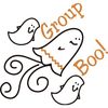 CafePress Group Boo! Flask 7 oz Stainless Steel Drinking Flask