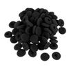 100pcs Car Black Soft Sponge Earphone Headphone Ear Pads Cover Replacements