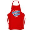 This Way Up Cricket Aholic Apron [Red One Size]