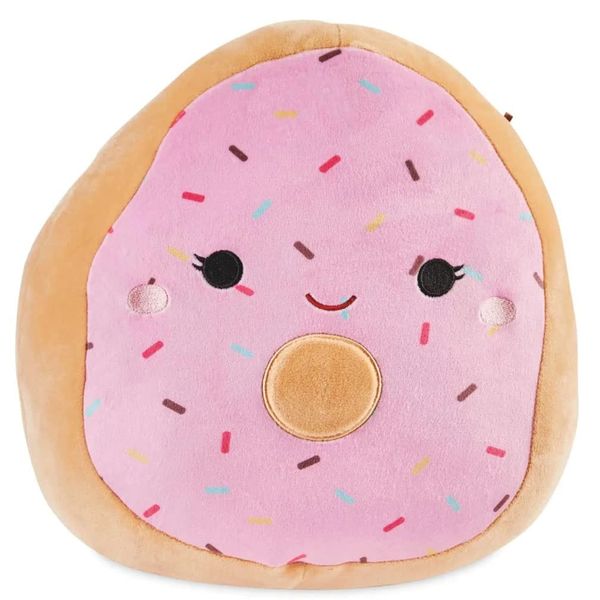 Squishmallows Oficial Kellytoy Food Plush Toys Soft Plush Animal (8 Inch, Dabria Donut)