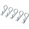 Absima Body Clips Small/Silver (10) (2440012)
