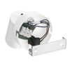 ledscom.de Wall Light WAIKA, Switch, White matt, Round, 1x GU10 max. 60W