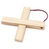 Natural Wood Pot Stand, Small, Natural