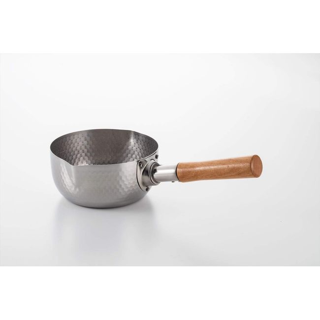 Maruyama Giken KOURIKKA KRY-16 Stainless Steel Snow Flat Pot, Made in Japan, 6.3 inches (16 cm)