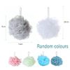 YUEMING 5 pcs Mesh Pouf Bath Sponge, Bath Sponge Shower Loofahs Balls, Mesh Loofah Body Exfoliating Shower Ball Shower Sponge for Women and Men(Random Color）