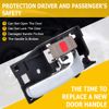 OCPTY Door Handle Interior Passenger Right Side Replacement fit 2000-2004 for Avalon Inside Door Handle Beige