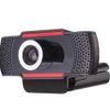 USB Web Camera, Webcam for Home Work, Business Chatting, TV Conferencing, Laptops, Desktops, Web Camera, Built-in Microphone, Frame Rate 30 fps, Resolution 720p, Microphone Function (Red)