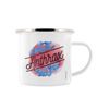 Deadly Detox Anthrax Enamel Mug White