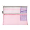Midori 53354006 Multi Pouch, Pen & Tool Pouch, B5, Mesh, Pink