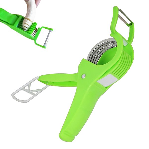 Food Manual Slicer Banana CucumberCarrot Handheld Portable Gadget Food Slicer