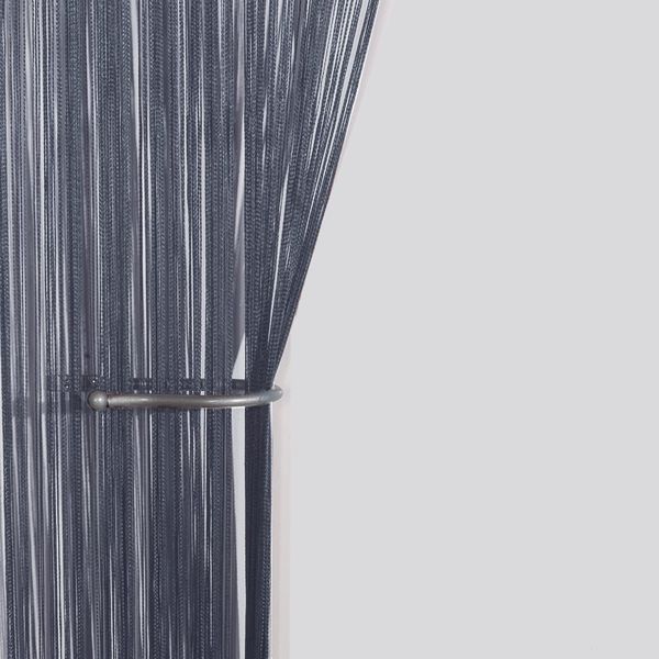 John Aird String Curtain Panel (Grey)