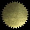50mm (2 Inch) Notary Seals - 50, Gold